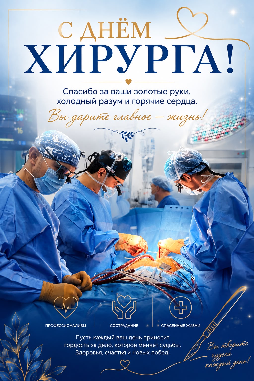 С Днём хирурга!